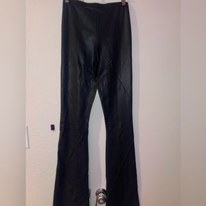 Topshop Tall leather pants